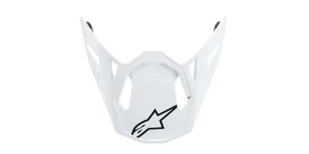 Top Prodej ALPINESTARS kšilt pro helmy SUPERTECH S-M10 a S-M8 SOLID (bílý lesklý)