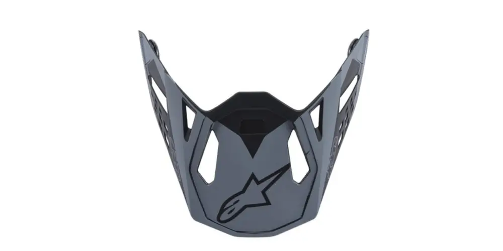 Akční Nabídka ALPINESTARS kšilt pro helmy SUPERTECH S-M10 META (černý/šedý matný)