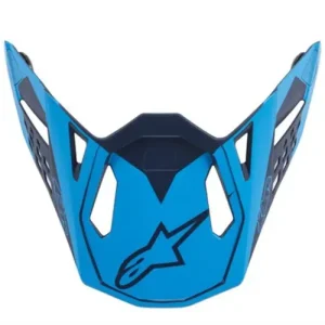 Nízká Cena ALPINESTARS kšilt pro helmy SUPERTECH S-M10 META (modrý/světle modrý matný)