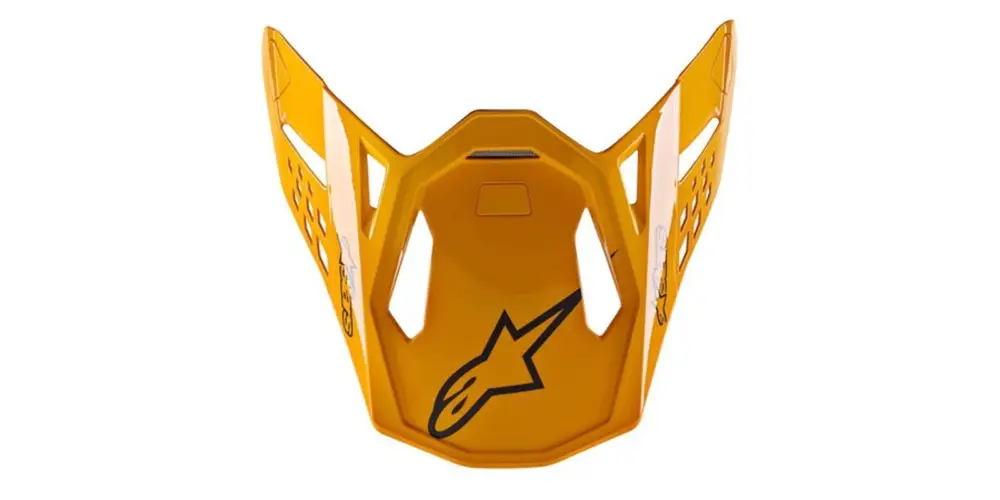 Akční Nabídka ALPINESTARS kšilt pro helmy SUPERTECH S-M10 DYNO (oranžová lesklá)
