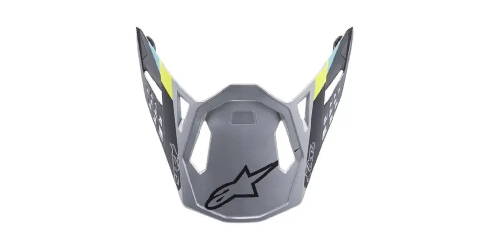 Kup Teď ALPINESTARS kšilt pro helmy SUPERTECH S-M8 CONTACT (stříbrná matná)