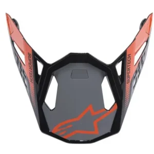 Must-Have ALPINESTARS kšilt pro helmy SUPERTECH S-M8 TRIPLE (oranžová/šedá/černá lesklá)