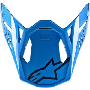 ALPINESTARS kšilt pro helmy SUPERTECH S-M8 RADIUM (modrá lesklá) Přímo Od Výrobce