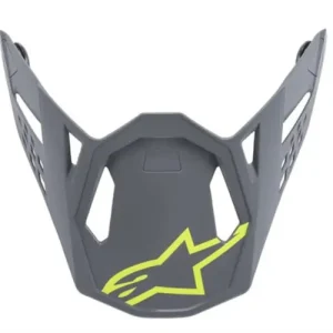 Objednat Nyní ALPINESTARS kšilt pro helmy SUPERTECH S-M8 RADIUM (šedá/žlutá fluo matná)