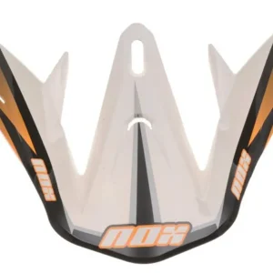 kšilt pro přilby Charger, NOX (oranžová/bílá) Akce