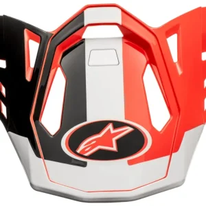 ALPINESTARS kšilt pro helmy SUPERTECH S-M10 ANGEL (červená/černá/bílá) Sezónní Sleva