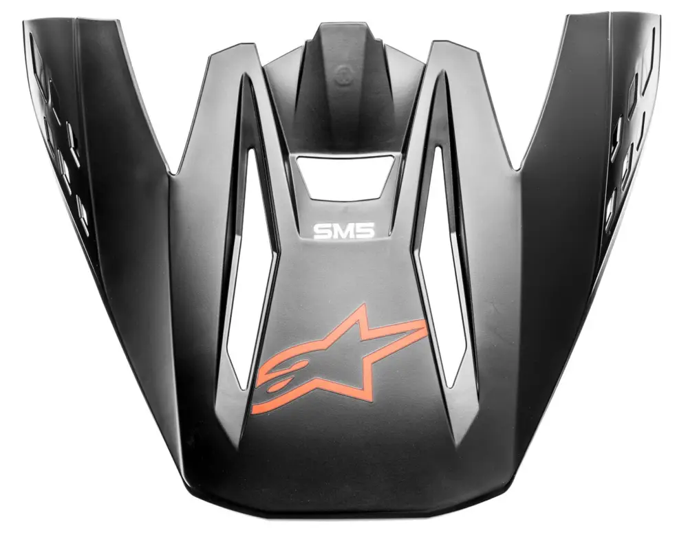 ALPINESTARS kšilt pro helmy S-M5 COMPASS (černá/oranžová fluo matná) Výhodná Nabídka