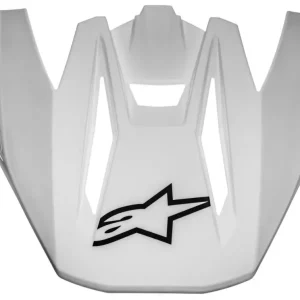 ALPINESTARS kšilt pro helmy S-M5 SOLID (lesklá bílá) Super Cena