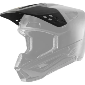Výhodná Nabídka ALPINESTARS kšilt pro helmy S-M5 SOLID (černá/hnědá matná)