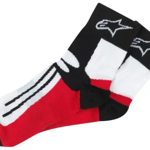 Top Prodej ALPINESTARS ponožky krátké RACING ROAD COOLMAX® (černé/bílé/červené)