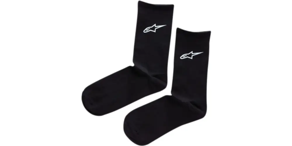 ALPINESTARS ponožky CREW (černá) Horká Nabídka