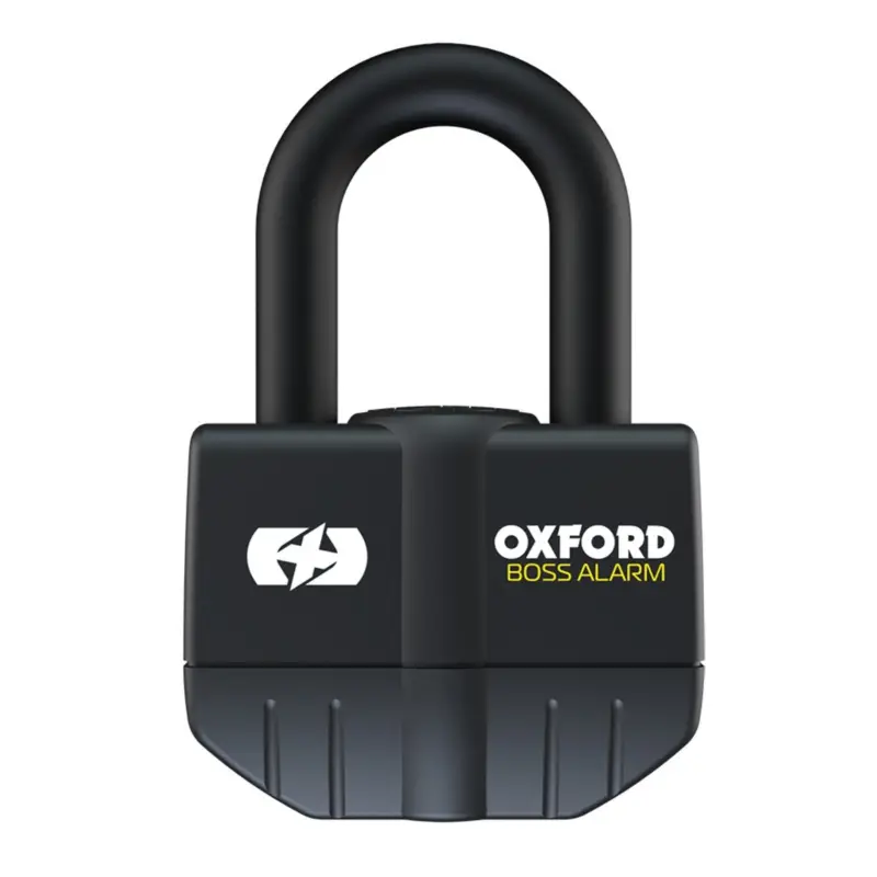 zámek U profil BIG BOSS ALARM, OXFORD (integrovaný alarm, průměr čepu 16 mm, černý) Ihned K Objednání
