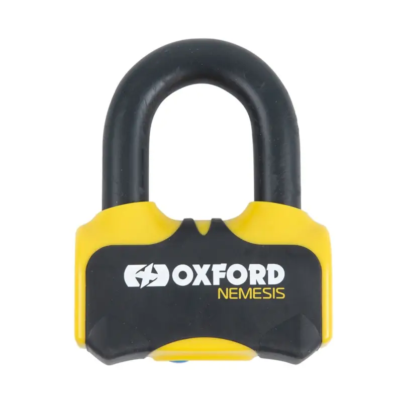 Cenový Hit zámek U profil NEMESIS, OXFORD (průměr čepu 16 mm, žlutý)
