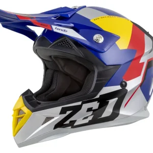 přilba X1.9 TENDO, ZED (modrá perleť/červená/žlutá/stříbrná) 2025 Akční Cena