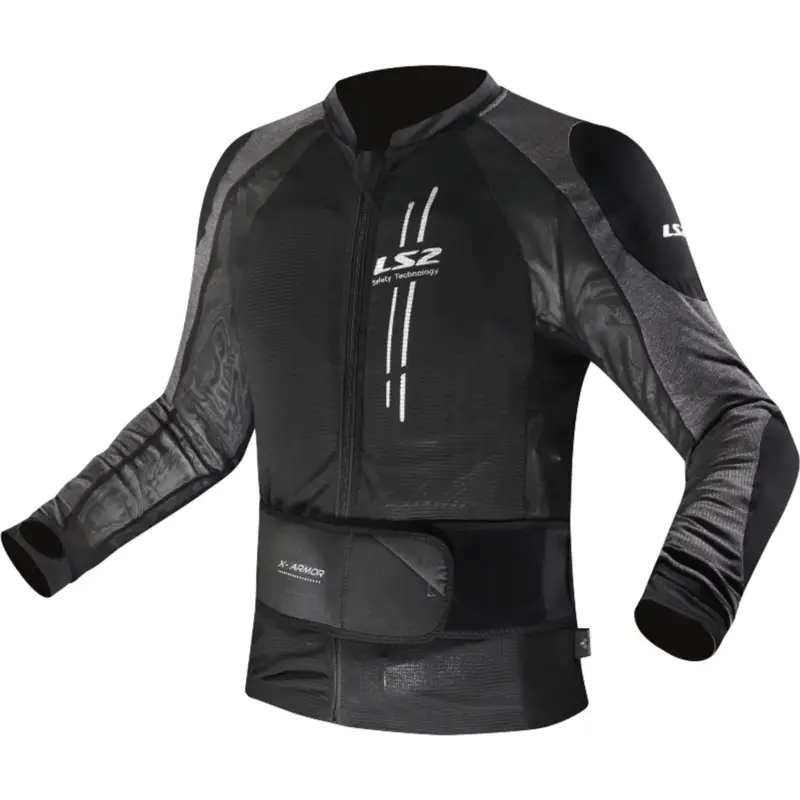 LS2 Chránič hrudi košilka X-ARMOR MAN JACKET BLACK SILVER Vrácení Zdarma