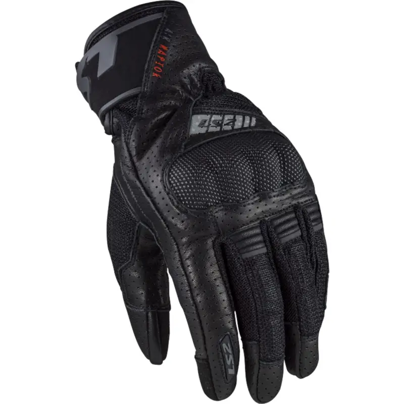 Top Prodej LS2 Pánské textilní moto rukavice AIR RAPTOR BLACK