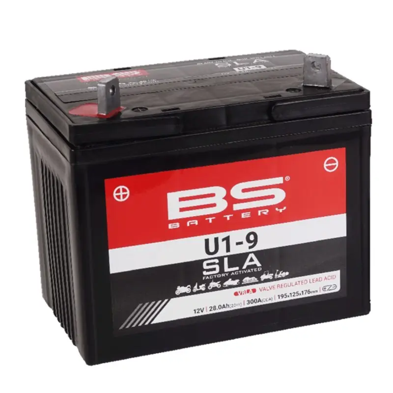 Továrně aktivovaná motocyklová baterie BS-BATTERY U1-9 SLA (12N24-4A) (FA) Hit Sezóny