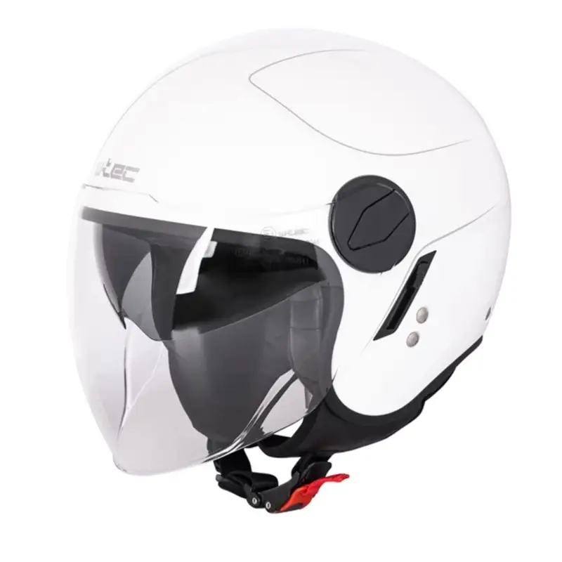W-TEC Otevřená moto přilba Vernante bílá Nejlepší Volba
