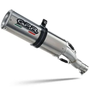 Akce Koncovka výfuku Slip-on GPR M3 INOX E4.H.254.1.M3.INOX Broušená nerezová ocel