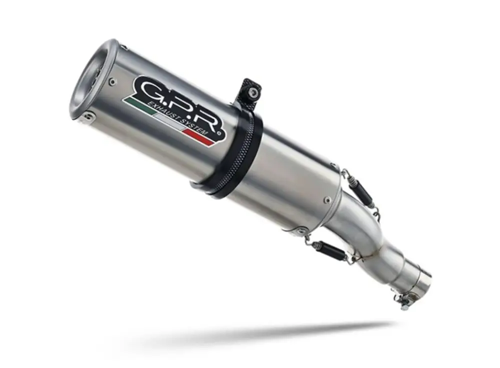 Akce Koncovka výfuku Slip-on GPR M3 INOX E4.H.254.1.M3.INOX Broušená nerezová ocel