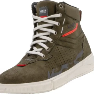 LS2 moto boty Chrome Man Boots green Akční Nabídka