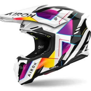 AIROH Motokrosová přilba TWIST 3 Rainbow lesklá Levný