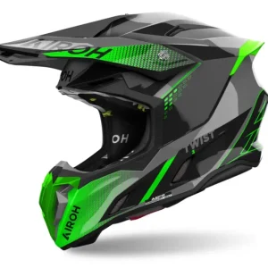 Nejlepší Volba AIROH Motokrosová přilba TWIST 3 Shard lesklá zelená