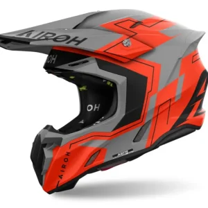AIROH Motokrosová přilba TWIST 3 Dizzy matná fluo oranžová Akční Nabídka