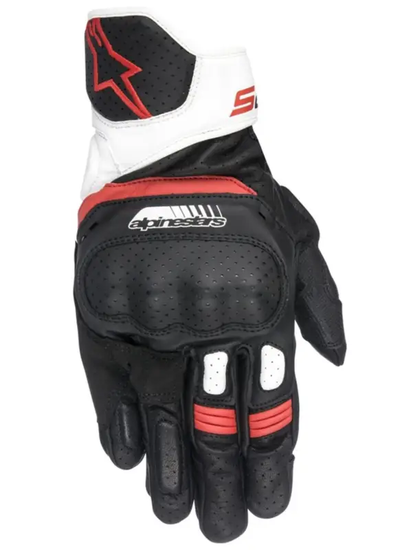 Víkendová Akce rukavice SP-5, ALPINESTARS (černé/bílé/červené)
