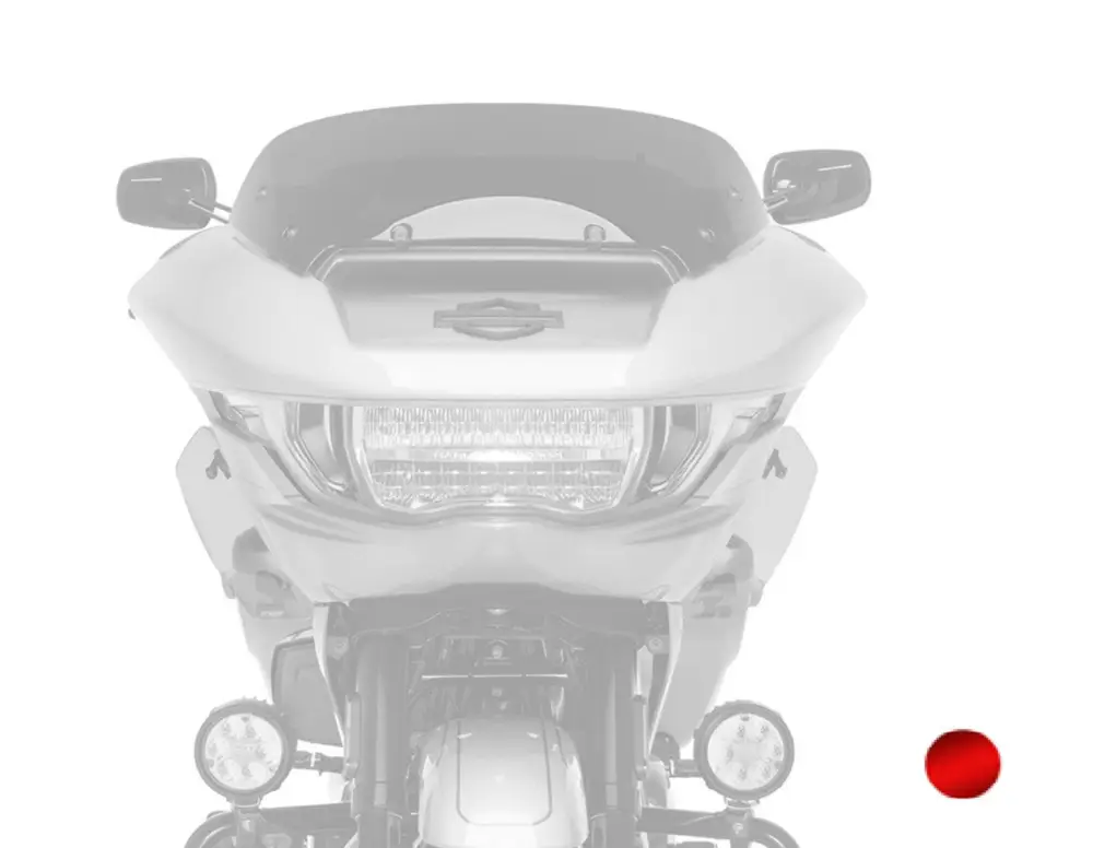 Novinka Lower deflectors PUIG 22671R červená