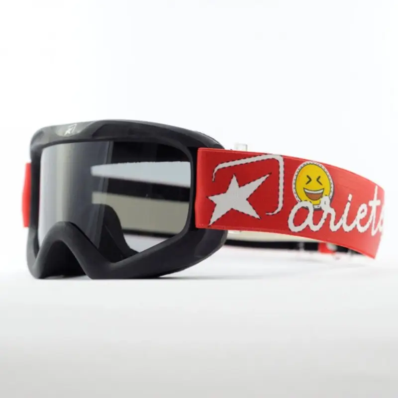 Výprodej Brýle ARIETE SNOWY - KIDS 14930-NAR černé, modré skla SMILE pásek