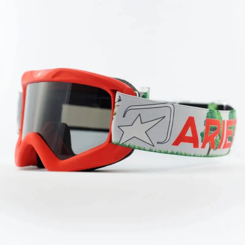 Akční Cena Brýle ARIETE SNOWY - KIDS 14930-RAV červené, oranžová skla OWLS pásek