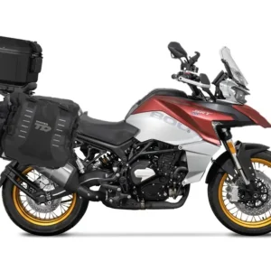 Aktuální Kompletní sada bočních adventure brašen SHAD TERRA TR40 a hliníkového 55L vrchního kufru, včetně montážní sady SHAD QJMOTOR SRT800/X