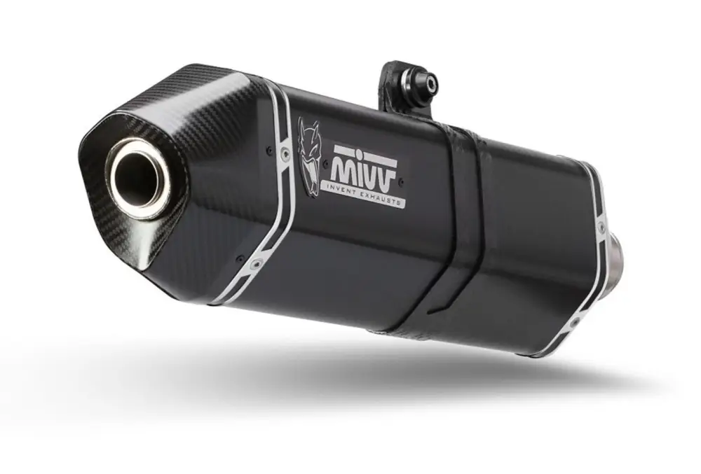 Přímo Od Výrobce Výfuk kompletní 2x1 MIVV SPEED EDGE Y.058.LRB Černá ocel