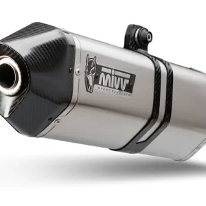 Výfuk kompletní 2x1 MIVV SPEED EDGE Y.058.LRX Stainless Steel / Carbon cap Výhodná Nabídka