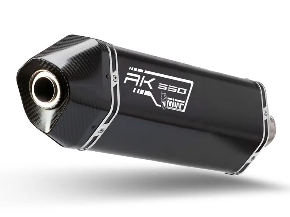 Koncovka výfuku MIVV SPEED EDGE O.008.LRB Černá ocel Rychlé Dodání