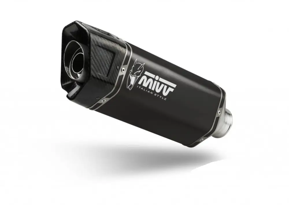 Levný Výfuk kompletní 2x1 MIVV SR-1 A.021.LR1XB černá
