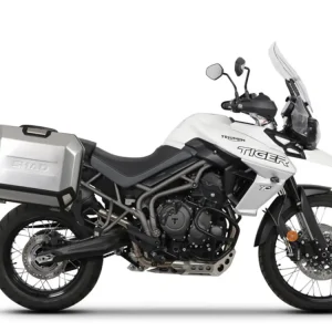 Cenová Bomba Kompletní sada bočních hliníkových kufrů SHAD TERRA 36L/47L, včetně montážní sady SHAD TRIUMPH Tiger 800