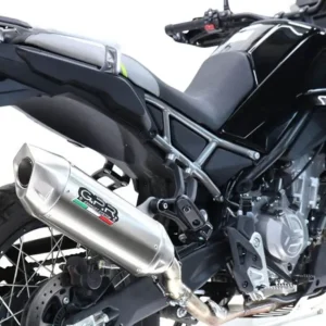 Výprodej Koncovka výfuku Slip-on GPR FURORE-X ACCIAIO INOX CF.17.FUXIO Broušená nerezová ocel