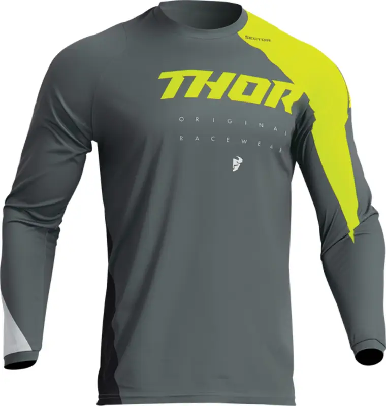 Top Prodej THOR dres Sector Edge šedá/žlutá