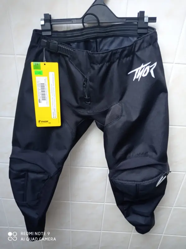THOR dětské motokrosové kalhoty Sector černé Ihned K Objednání