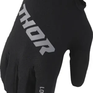 Rychlé Dodání Dětské moto rukavice THOR Youth Ridemode Static Gloves černá