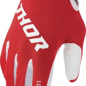 Dětské moto rukavice THOR Youth Ridemode Static Gloves červená Koupit Online
