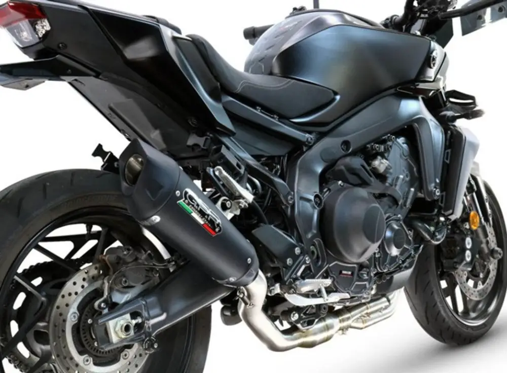 Výfuk kompletní GPR GP-REVO BLACK TITANIUM CO.Y.219.CAT.GPRBLTIT Titanová matná černá Oblíbený