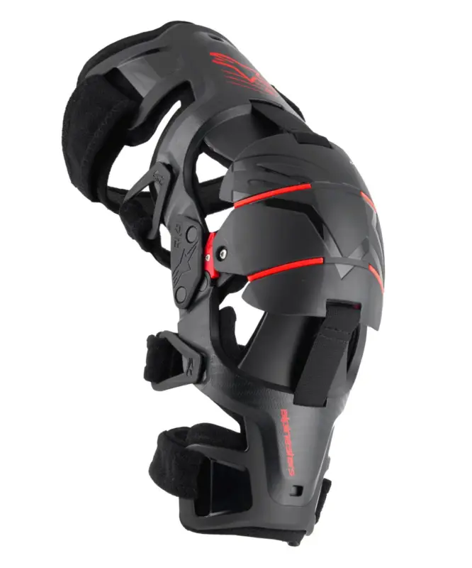 kolenní ortézy RK-1 PLASMA, ALPINESTARS (černá/červená) 2025 Must-Have