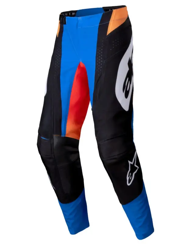 kalhoty TECHSTAR MELT, ALPINESTARS (oranžová/modrá) 2025 Poslední Šance