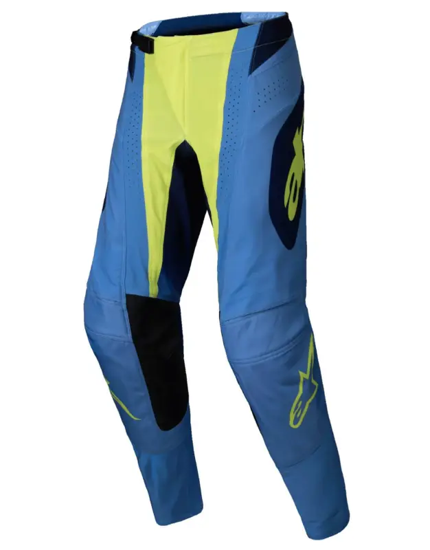kalhoty TECHSTAR MELT, ALPINESTARS (žlutá fluo/modrá) 2025 Cenový Hit