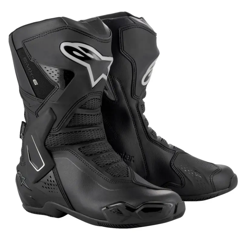 Sezónní Sleva boty STELLA SMX-6 3 DRYSTAR, ALPINESTARS, dámské (černá/stříbrná) 2025