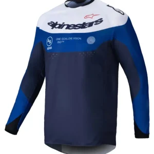 dres PRO-DURA, ALPINESTARS (modrá/bílá) 2025 Originální