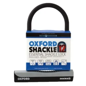 zámek U profil Shackle 12, OXFORD (šedý/černý, 245 x 190 mm, průměr čepu 12 mm) Super Cena